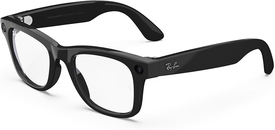 Ray-Ban サングラス ブラック/クリア Amazon | Ray-Ban(レイバン) Meta スマートグラス - Wayfarer
